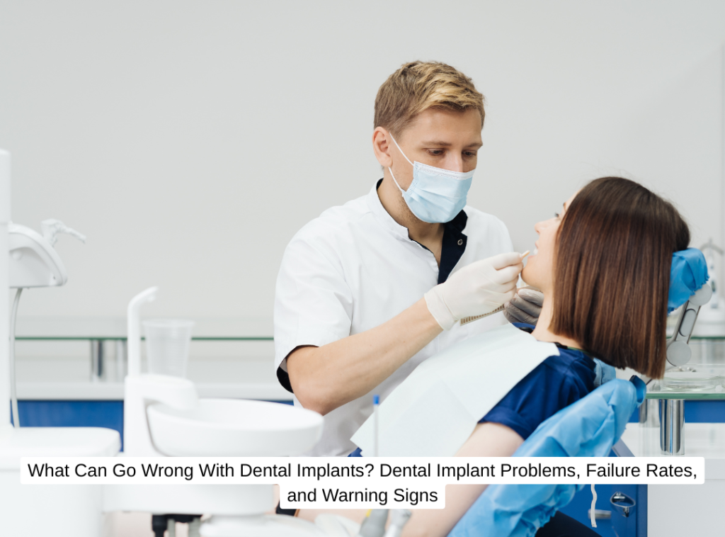 What Can Go Wrong With Dental Implants Dental Implant Problems, Failure Rates, and Warning Signs